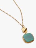 Sarah Alexander Cape Verde Gemstone Pendant Necklace, Gold