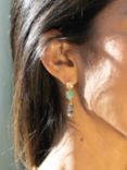 Sarah Alexander Mauritius Gemstone Drop Earrings, Gold