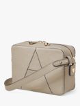 Aspinal of London Pebble Leather Camera A Bag, Dove Grey
