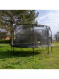 Jumpking 10x15ft OvalPOD Trampoline, Black