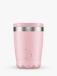 Chilly's Original Double Wall Insulated Travel Mug, 340ml, Pastel Pink