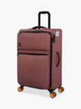 it luggage Lykke 8-Wheel 71cm Expendable Medium Suitcase, Deep Pink