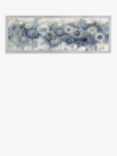 John Lewis Catherine Stephenson 'Blue Dandelion' Framed Print, 44.5 x 124.5cm