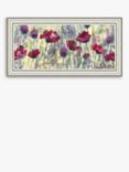 John Lewis Catherine Stephenson 'Raspberry Poppy' Framed Print, 58 x 113cm