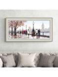 John Lewis Richard Macneil 'Thames View' Framed Print, 58 x 113cm, Multi