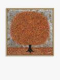 John Lewis Nicky Chubb 'Bright & Beautiful Autumn' Framed Canvas Print, 64 x 64cm, Orange