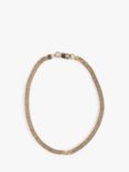 L & T Heirlooms Second Hand 9ct Yellow Gold Curb Bracelet, Gold