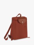 Longchamp Le Pliage Recycled Canvas Backpack, Chestnut