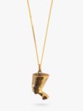 L & T Heirlooms Second Hand 9ct Yellow Gold Nefertiti Pendant Necklace, Dated Circa 1990, Gold