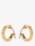 L & T Heirlooms Second Hand 9ct Yellow Gold Hoop Earrings, Gold