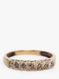 L & T Heirlooms Second Hand 9ct Yellow Gold Diamond Eternity Ring, Gold