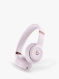 Beats Solo 4 Wireless Bluetooth On-Ear Headphones with Mic/Remote, Cloud Pink