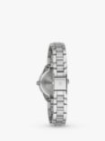 Bulova 96P250 Women's Sutton Diamond Bracelet Strap Watch, Silver/Blue