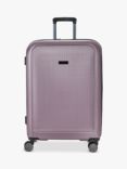 Rock Austin 8-Wheel 70cm Expandable Medium Suitcase, Purple