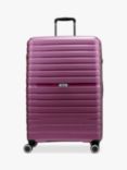 Rock Hydra Lite 8-Wheel 76cm Large Suitcase, Purple