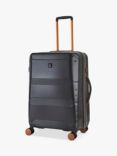 Rock Mayfair 8-Wheel 65cm Medium Suitcase, Charcoal