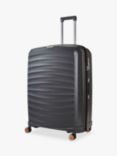 Rock Sunwave 8-Wheel Expandable Hard Shell Suitcase, Set of 3, Charcoal