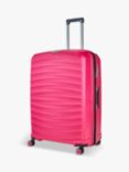 Rock Sunwave 8-Wheel 79cm Expandable Large Suitcase, Pink