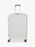 Rock Sunwave 8-Wheel 79cm Expandable Large Suitcase, White