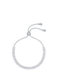 Ted Baker Melrah Crystal Adjustable Tennis Bracelet, Silver