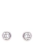 Ted Baker Sinaa Crystal Stud Earrings, Silver