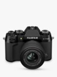Fujifilm X-T50 Compact System Camera with XC 15-45mm Lens, 6K/4K Ultra HD, 40.2MP, Bluetooth, OLED EVF, 3” LCD Tilting Touch Screen