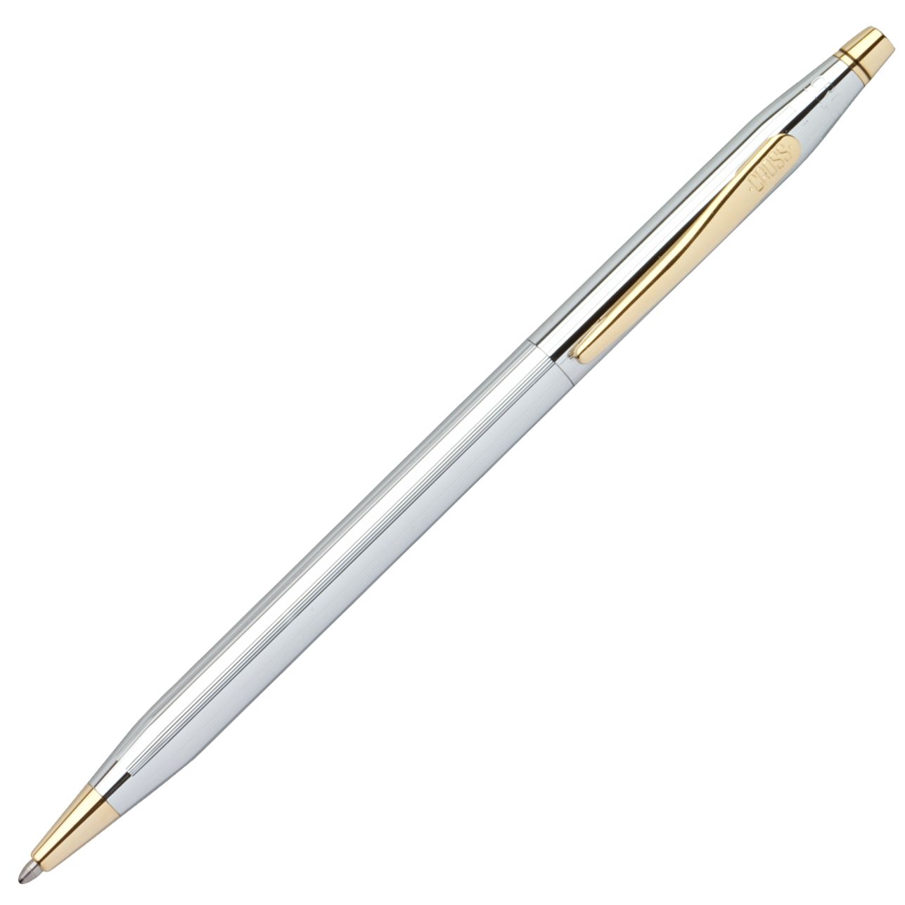 Cross Pens Cross Century Ballpoint Pen, Gold/Chrome 168258