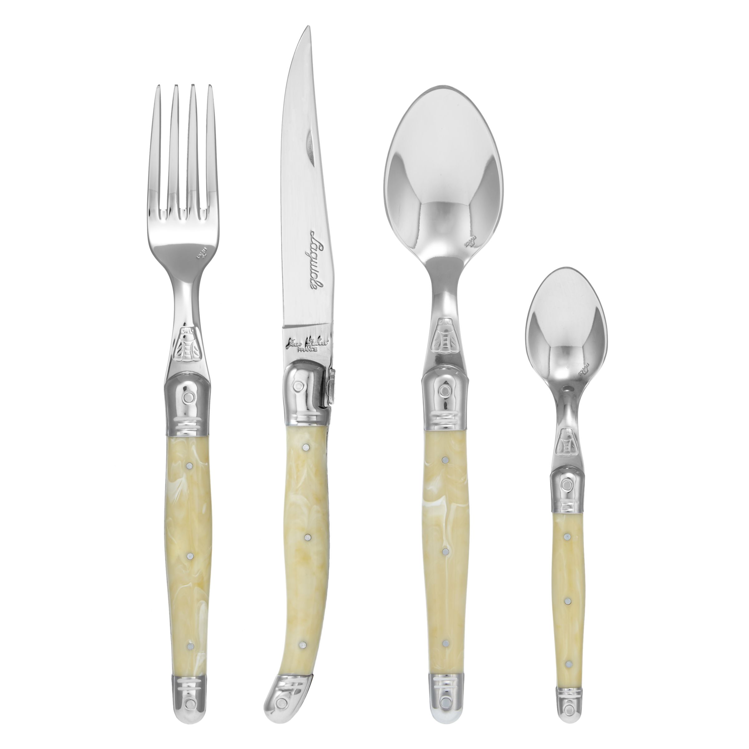 Laguiole Boxed Cutlery Set, Stainless Steel,