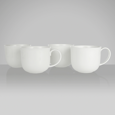 John Lewis Design Collective Queensberry Hunt for John Lewis White Mugs, Set