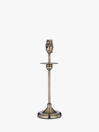 John Lewis & Partners Aston Lamp Base, Antique Brass, H41.5cm