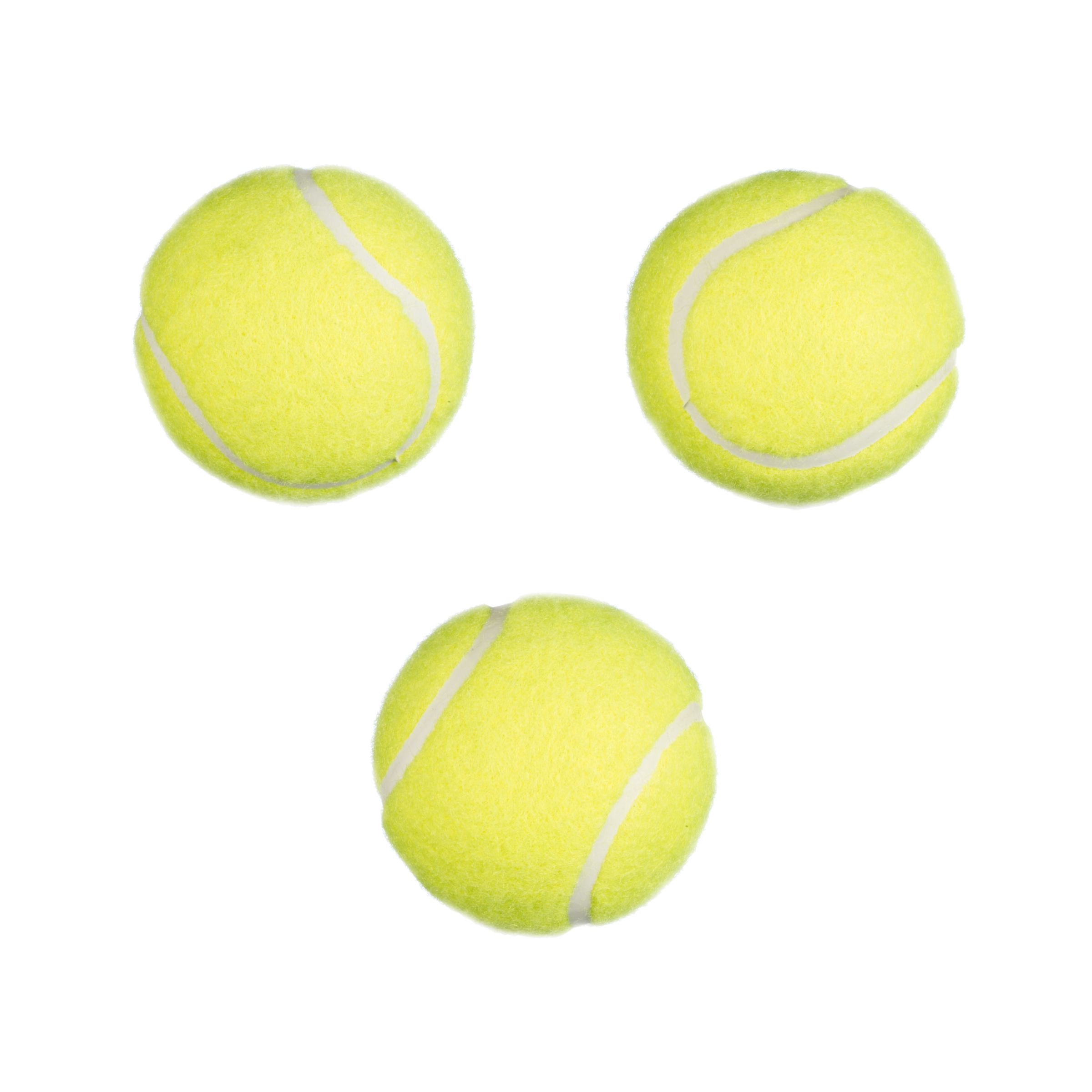 John Lewis Tennis Balls, Pack of 3 230209442