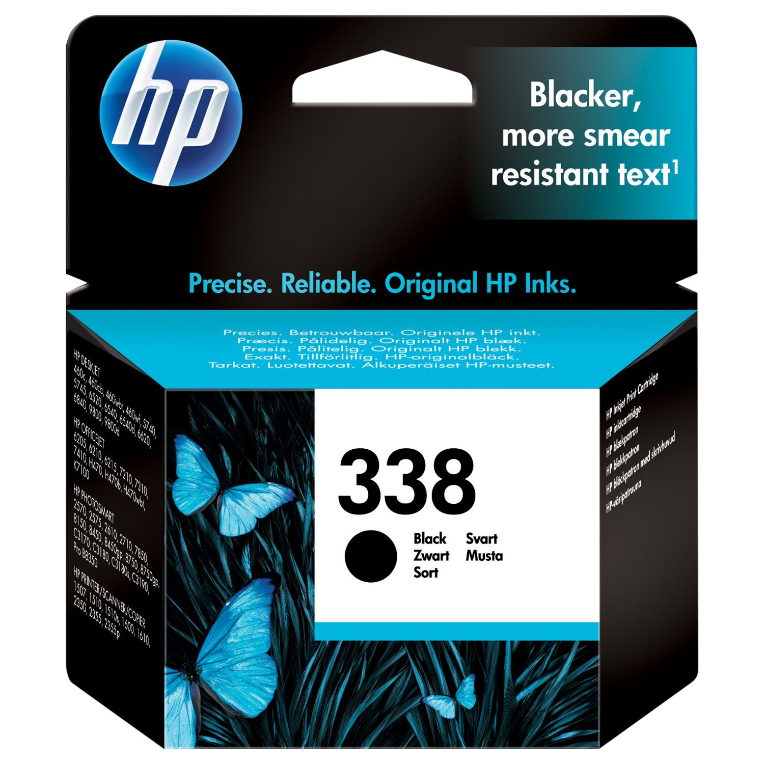 HP 338 Inkjet Cartridge, Black, C8765EE 230211733