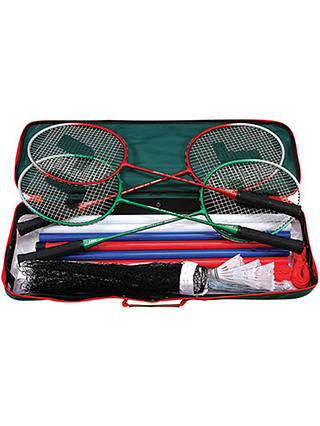 Jaques 4 Player Pro Deluxe Badminton Set