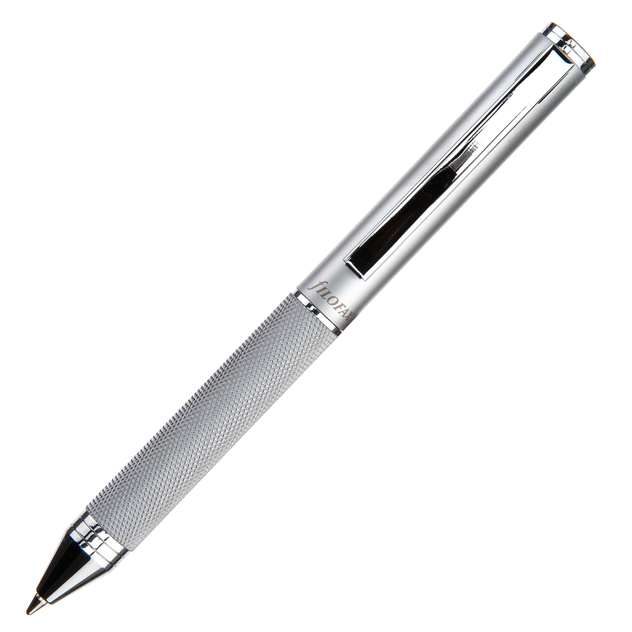 Filofax Mini Barley Pen, Silver 169197