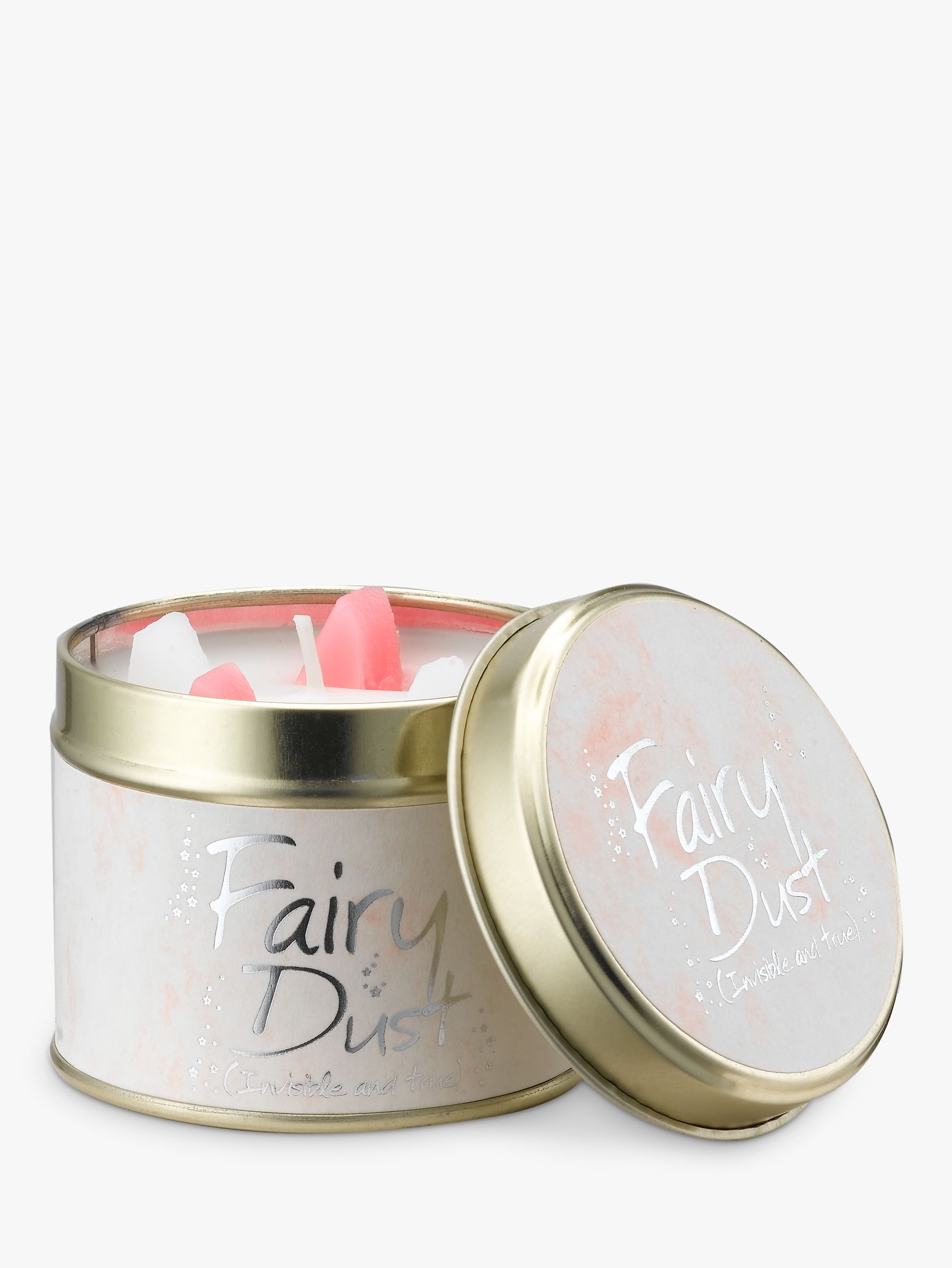 Lily-Flame Candle in a Tin, Fairy Dust 159537