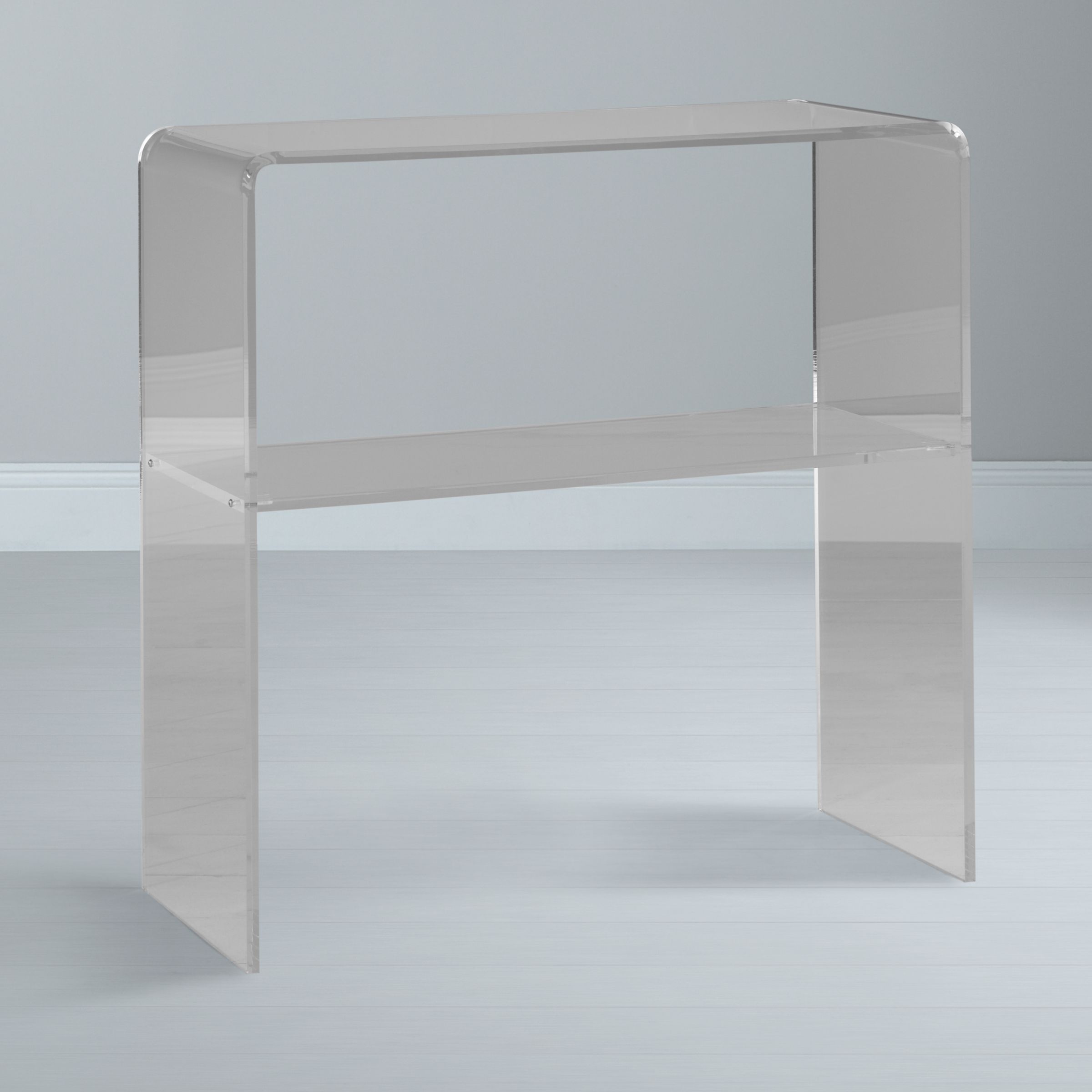 Ice Console Table, Clear 230401807