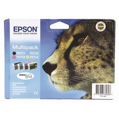 Epson T0715 Inkjet Cartridge Multipack 230403060