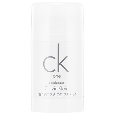 shop for Calvin Klein CK One, Deodorant Stick, 75g at Shopo