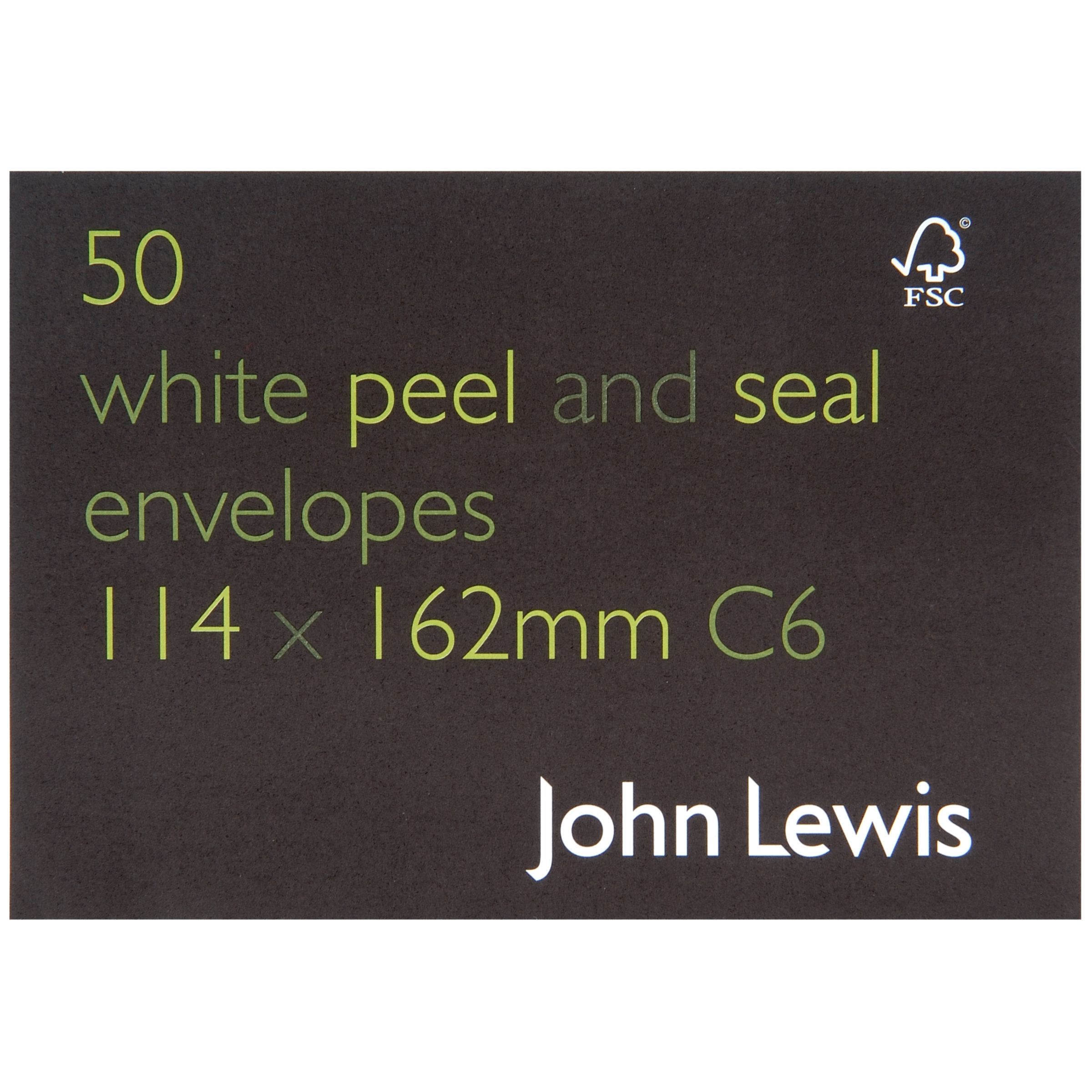 John Lewis C6 Envelopes 167564
