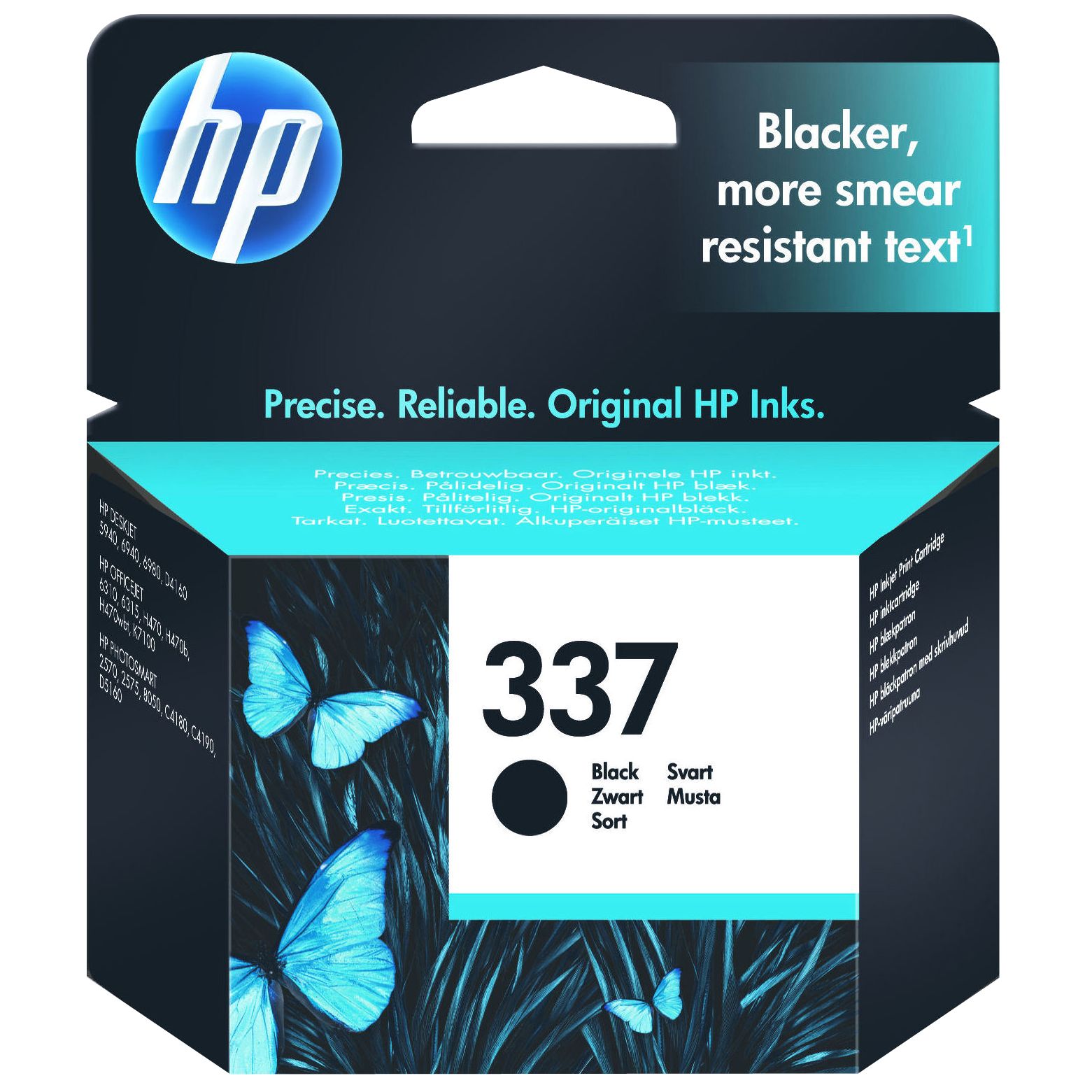 HP 337 Inkjet Cartridge, Black, C9364EE 230420324
