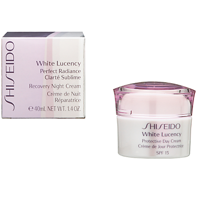 shop for Shiseido White Lucency Recovery Night Cream, 40ml at Shopo