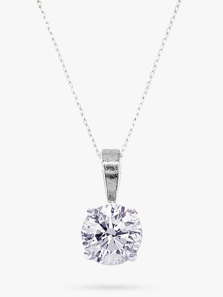 John Lewis Diamond Pendant Necklace, 0.30 Carat 230448606