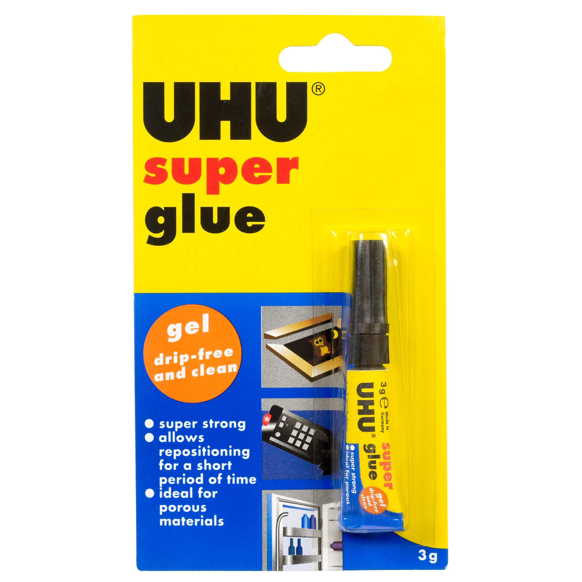 UHU Super Glue Pipette, 3g 230472739