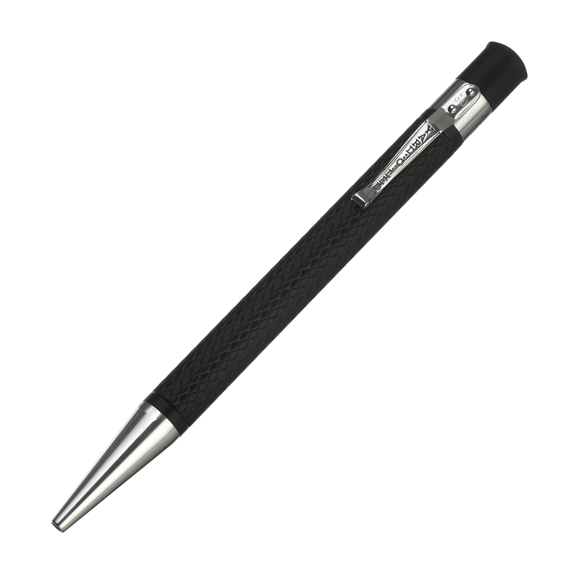 Yard-O-Led Retro Ballpoint Pen, Black 169315