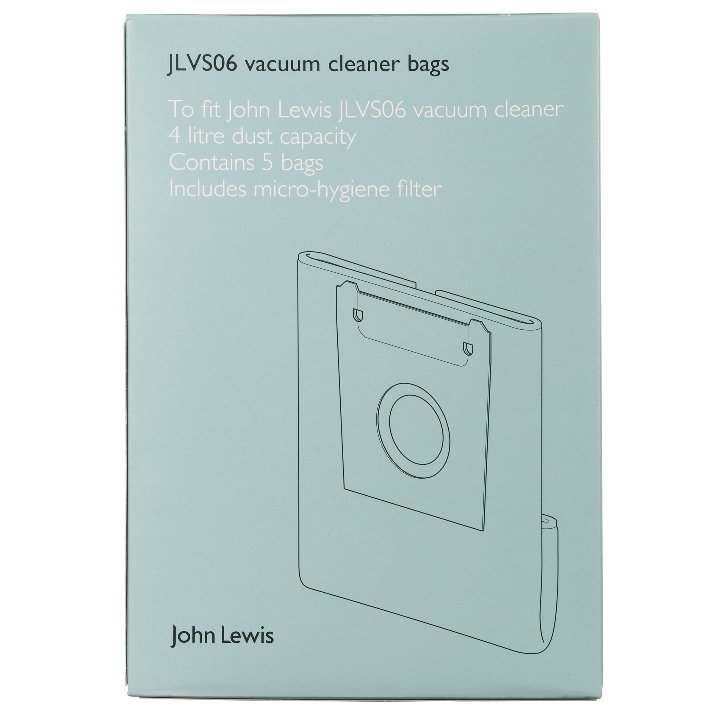 John Lewis Dustbags for VS06 230478828
