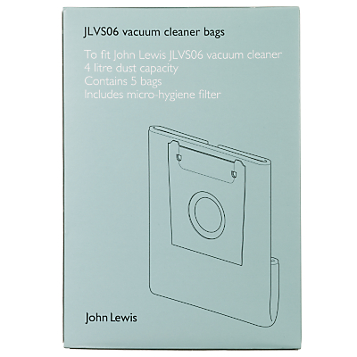 John Lewis Dustbags for VS06 230478828