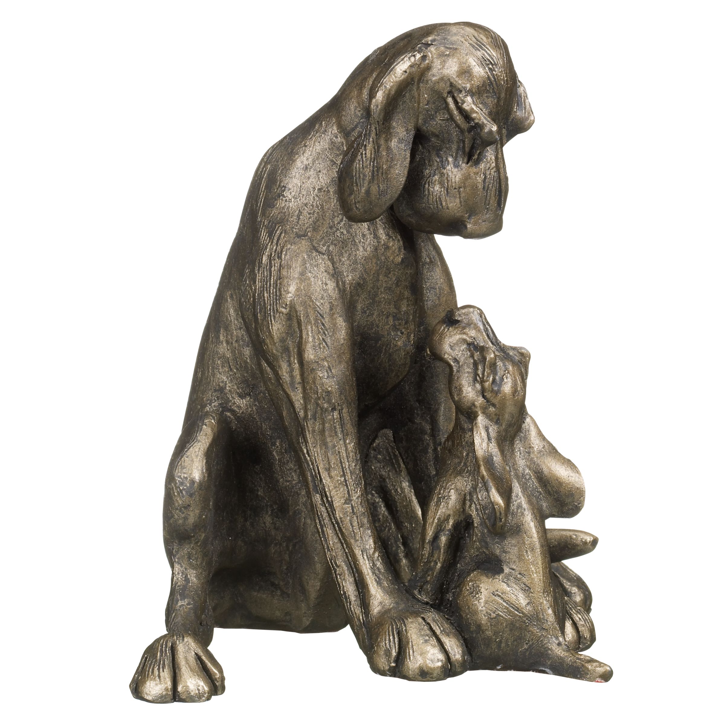 Frith Sculpture Amber and Pup, by Harriet Dunn