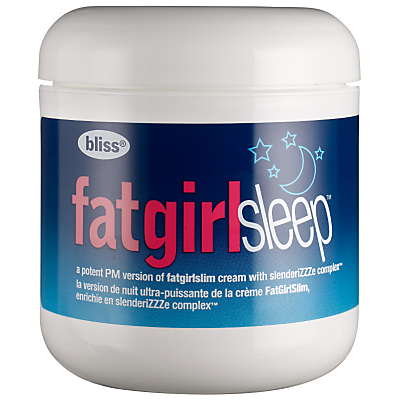 shop for Bliss Fat Girl Sleep Skin-Firming Cream, 170.5g at Shopo
