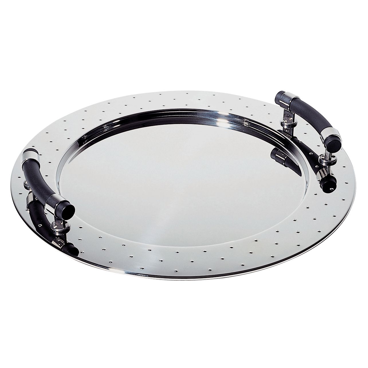 Alessi MGVASS Round Tray with Handles 187529