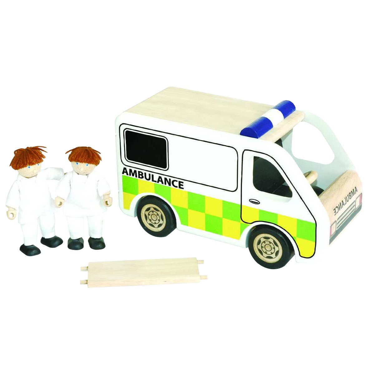 Pintoy Wooden Ambulance